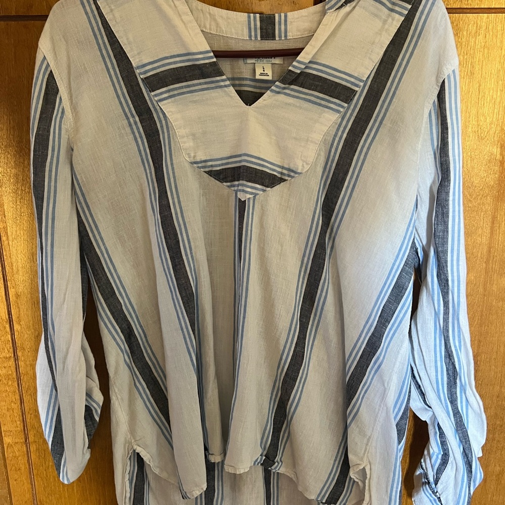 Old Navy Blue and Black Striped Tunic